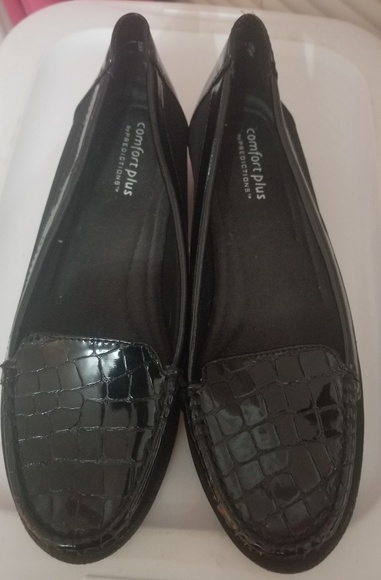 Faux Croc print Flats - Picture 5 of 5